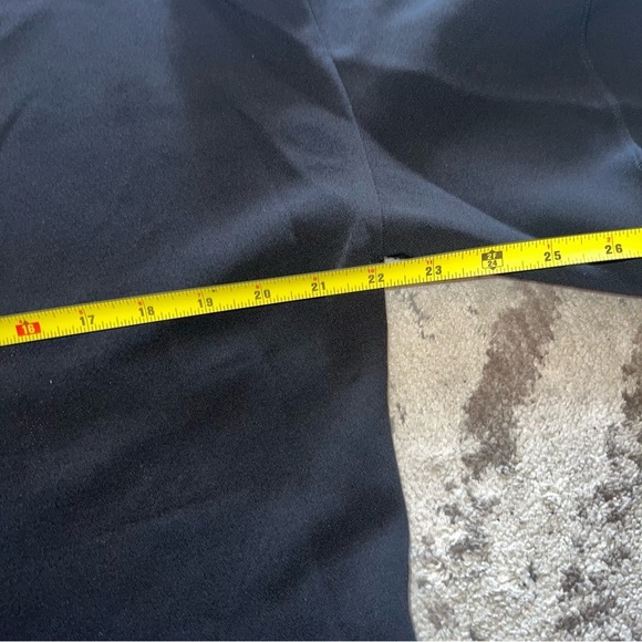 Aqua Black Flowy Bell Sleeve Blouse Medium - Picture 4 of 5